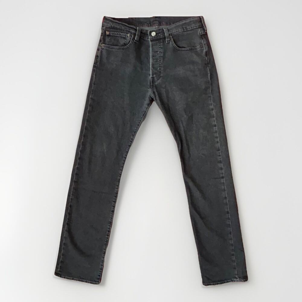 Levi's Skateboard 501 Black Jeans Men's 32x32 Selvedge V-Stitch Hidden Rivets